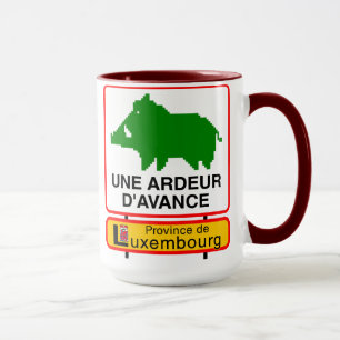 Tasse - Dubbele provincie Luxemburg Mok