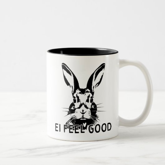 Tasse "Ei feel good" Tweekleurige Koffiemok (Rechts)