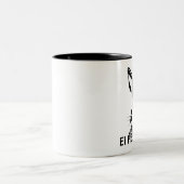 Tasse "Ei feel good" Tweekleurige Koffiemok (Center)