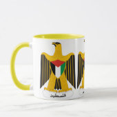 Tasse Embleem van Palestina Mok (Links)