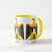 Tasse Embleem van Palestina Mok (Voorkant rechts)