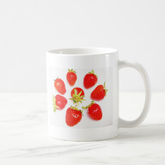 Tasse Erdbeermuster Koffiemok