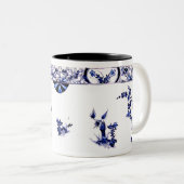 Tasse Faience Tweekleurige Koffiemok (Voorkant rechts)