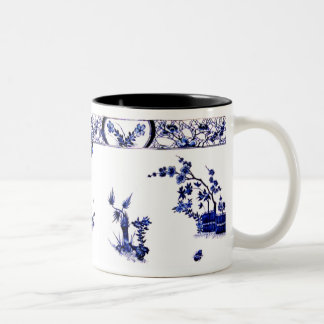 Tasse Faience Tweekleurige Koffiemok