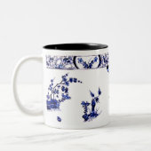 Tasse Faience Tweekleurige Koffiemok (Links)