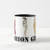 Tasse Fashion Girls Mok (Midden)