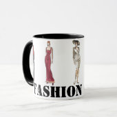 Tasse Fashion Girls Mok (Voorkant links)
