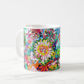 Tasse flowers by Natalia Kuruch Koffiemok (Voorkant links)
