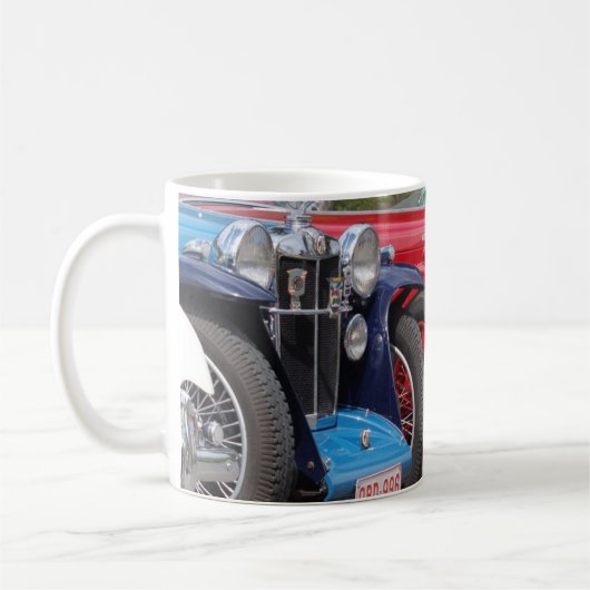 Tasse für Linkshänder - Britische Oldtimer Koffiemok (Links)