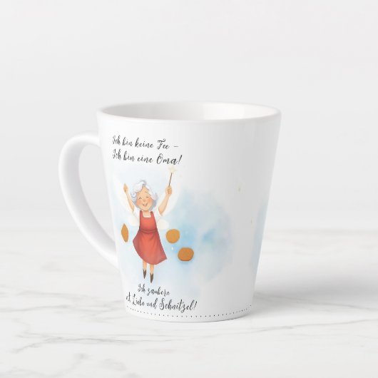 Tasse für Oma - Food Collection Latte Mok (Linkerhoek)