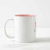 Tasse Get lucky mit Stern Tweekleurige Koffiemok (Links)