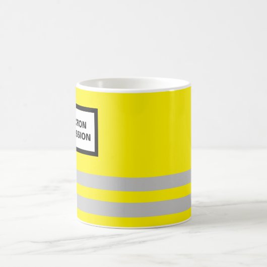 Tasse Gilet Jaune Macron Koffiemok (Center)