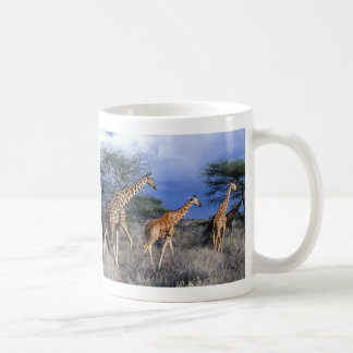 Tasse Giraffen Gruppe Koffiemok