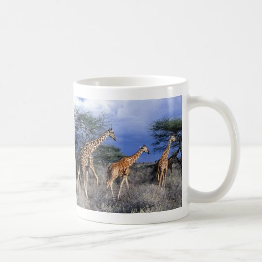 Tasse Giraffen Gruppe Koffiemok (Rechts)