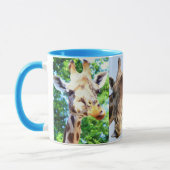 Tasse Giraffen lustig Mok (Links)