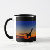 Tasse Giraffen Sonnenuntergang Mok (Links)