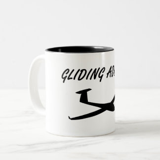 Tasse Gliding Addict Tweekleurige Koffiemok