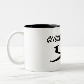 Tasse Gliding Addict Tweekleurige Koffiemok (Links)