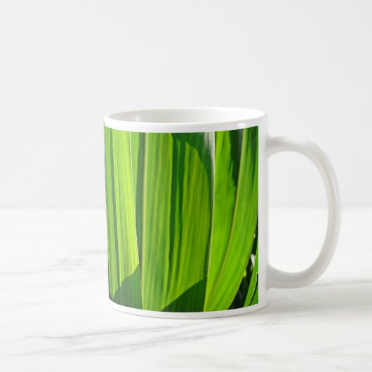 Tasse grüne Maisblätter Koffiemok (Rechts)