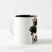 Tasse Hortensia Tweekleurige Koffiemok (Voorkant links)