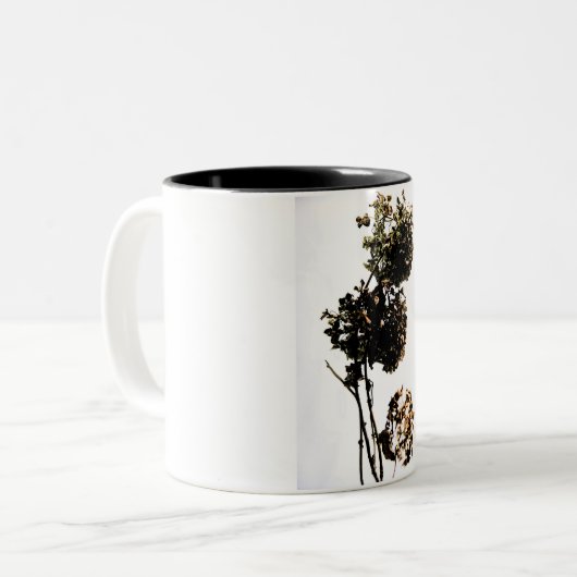 Tasse Hortensia Tweekleurige Koffiemok (Voorkant links)