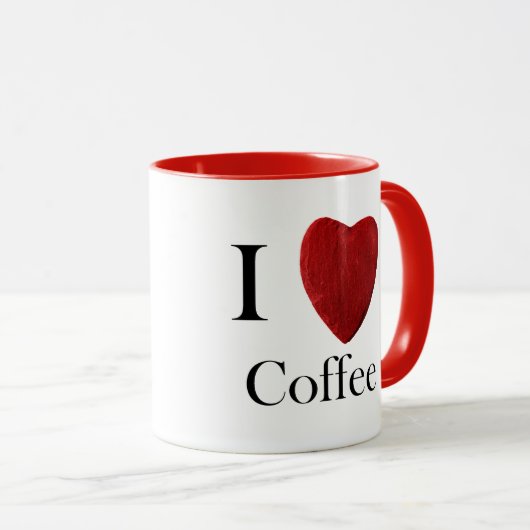 Tasse I love Coffee Mok (Voorkant rechts)