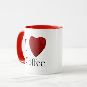 Tasse I love Coffee Mok (Voorkant links)