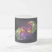 Tasse, keltischer Knoten, Irland, bunt Matglas Koffiemok (Center)