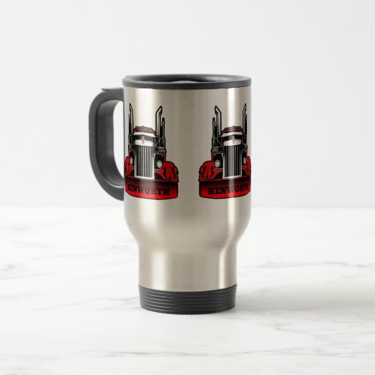Tasse Kenworth Reisbeker (Voorkant links)