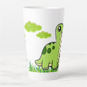 Tasse Latte Dinosaure Latte Mok (Voorkant)
