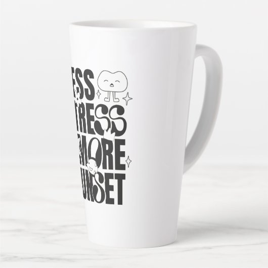 Tasse Latte grande Mok (Rechterhoek)