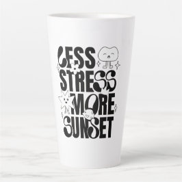 Tasse Latte grande Mok