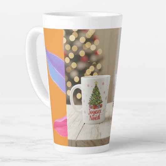 Tasse latte latte mok (Linkerhoek)