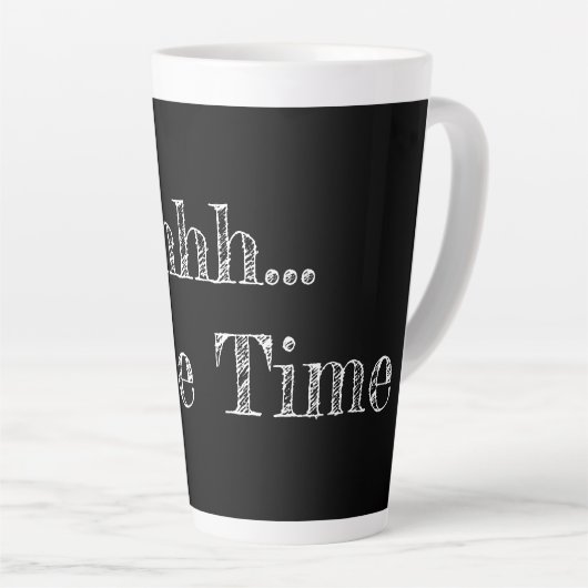 Tasse Latte Time Latte Mok (Rechterhoek)
