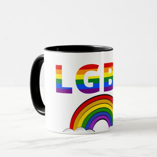 Tasse LGBT Mok (Voorkant links)