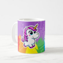 Tasse Licorne cartoon