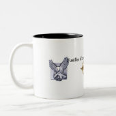 Tasse luchtmacht tweekleurige koffiemok (Links)