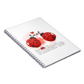 Tasse Marienkäfer Notitieboek (Rechterzijde)