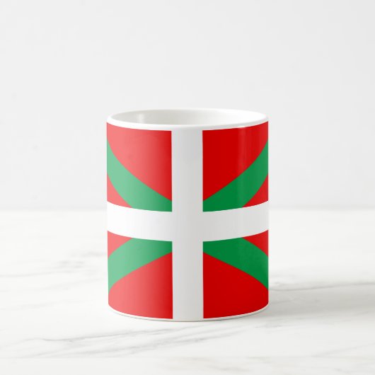 Tasse met Baskische vlag "Ikkurina" Koffiemok (Center)