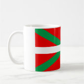 Tasse met Baskische vlag "Ikkurina" Koffiemok (Links)