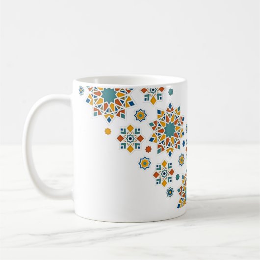 Tasse met Marokkaans handwerk Koffiemok (Links)