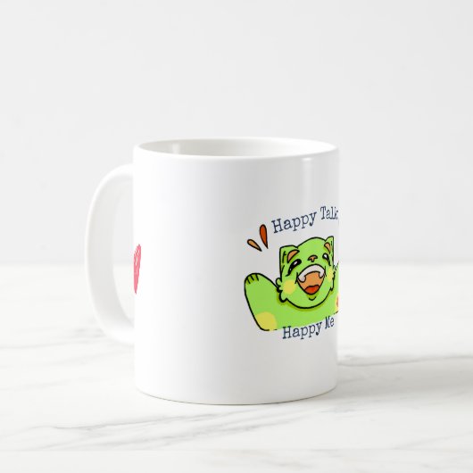 Tasse - Meug - Chat - Koffiemok (Voorkant links)