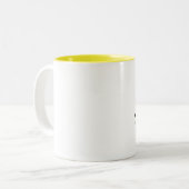 TASSE Mini Cooper Tweekleurige Koffiemok (Voorkant links)