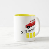 TASSE Mini Cooper  Tweekleurige Koffiemok (Voorkant rechts)