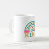 Tasse mit coolem Design Be Kind Koffiemok (Voorkant links)