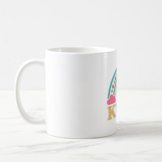 Tasse mit coolem Design Be Kind Koffiemok (Links)