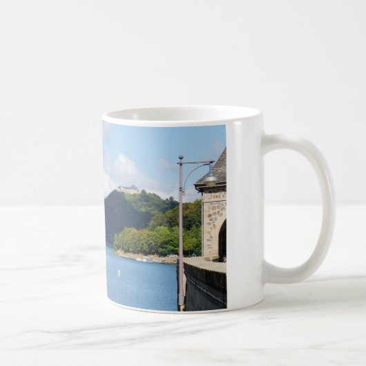 Tasse mit Foto vom Edersee und Schloß Waldeck Koffiemok (Rechts)