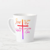 Tasse mit Kreuz – Jesus ist der Weg Latte Mok (Linkerhoek)