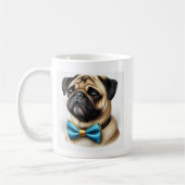 Tasse mit Mops Koffiemok (Links)