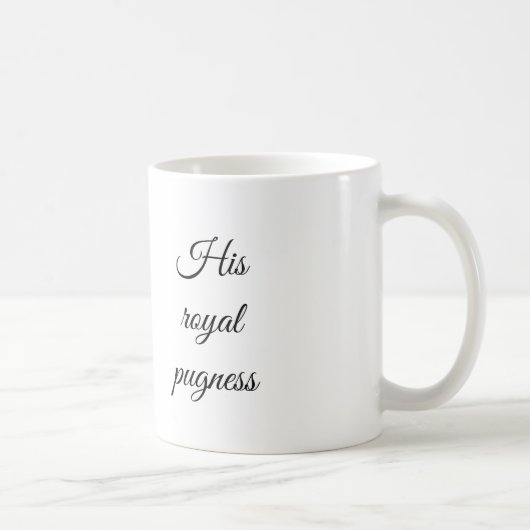 Tasse mit Mops Koffiemok (Rechts)